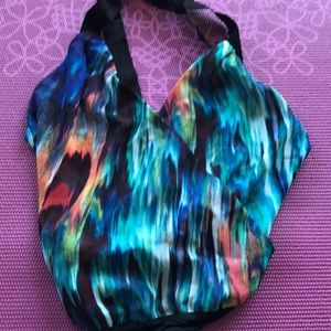 BEBE multi colored body suit